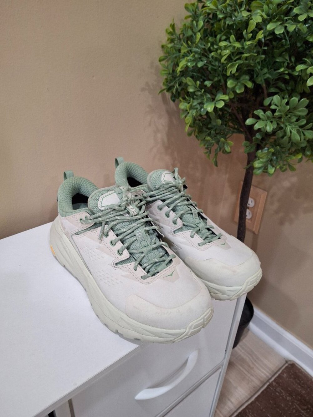 hoka one one m kaha low gtx mint